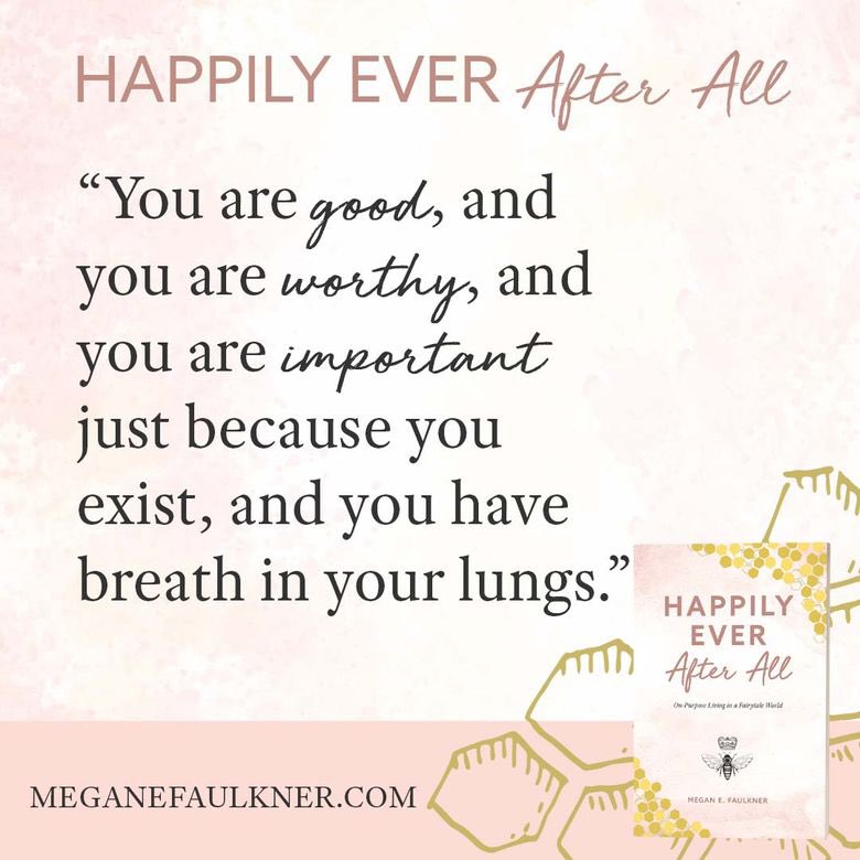 meganefaulk's tweet photo. The world is lying to us. You have all the value in the world. Check out more in my new book, Happily Ever After All, wherever books are sold today! #newbook #bookrelease #BookRecommendations https://t.co/gQFi4vFNxw