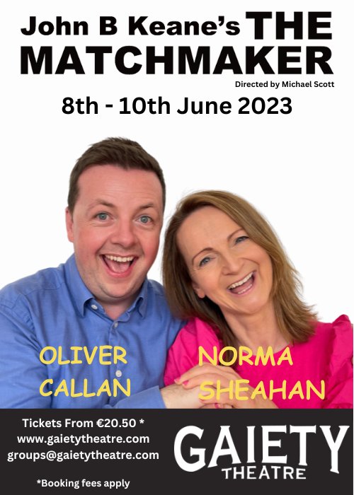 Liam Hamill (@liamhamillkop) on Twitter photo Well done <a href="/olivercallan/">Oliver Callan</a> and <a href="/normasheahan/">Norma Sheahan</a> . Terrific performance in the <a href="/gaiety_theatre/">The Gaiety Theatre</a> 👏👏👏👏
<a href="/olivercallan/">Oliver Callan</a> it's a far cry from Drumlusty!! It was great seeing an Inniskeen boy on the big stage!! Well done. Well done <a href="/olivercallan/">Oliver Callan</a> and <a href="/normasheahan/">Norma Sheahan</a> . Terrific performance in the <a href="/gaiety_theatre/">The Gaiety Theatre</a> 👏👏👏👏
<a href="/olivercallan/">Oliver Callan</a> it's a far cry from Drumlusty!! It was great seeing an Inniskeen boy on the big stage!! Well done.