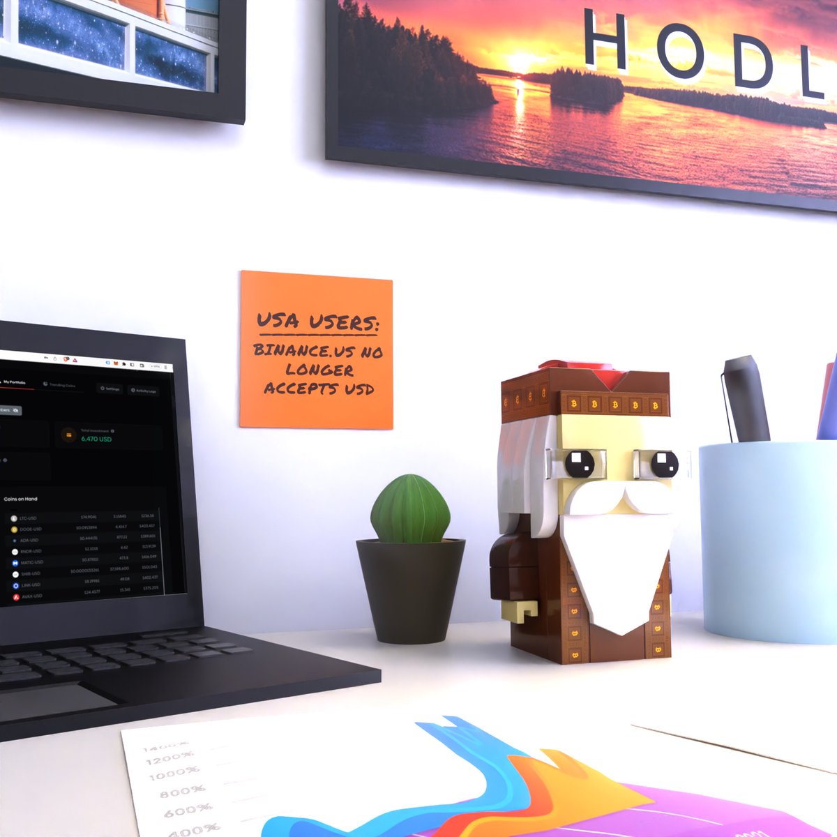 SatoshisIndex's tweet image. BREAKING: Today Binance.US announced the suspension of USD deposits. During the current SEC turbulence and beyond, we will continue to provide our community with automated trading solutions but encourage our US users to move to Coinbase for uninterrupted service.