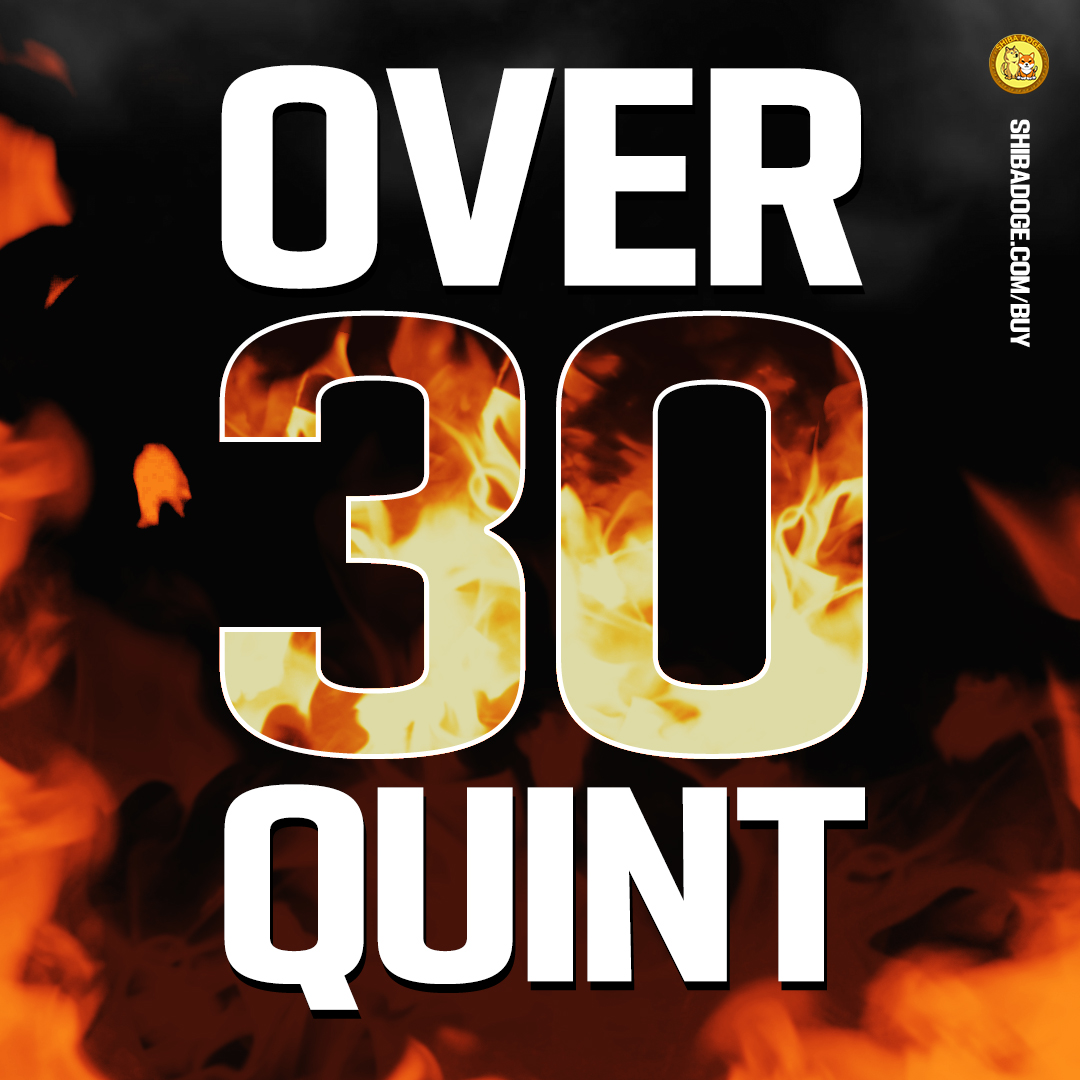 RealShibaDoge's tweet image. Since last Friday we have #burned over 30 #quintillion #ShibaDoge tokens.