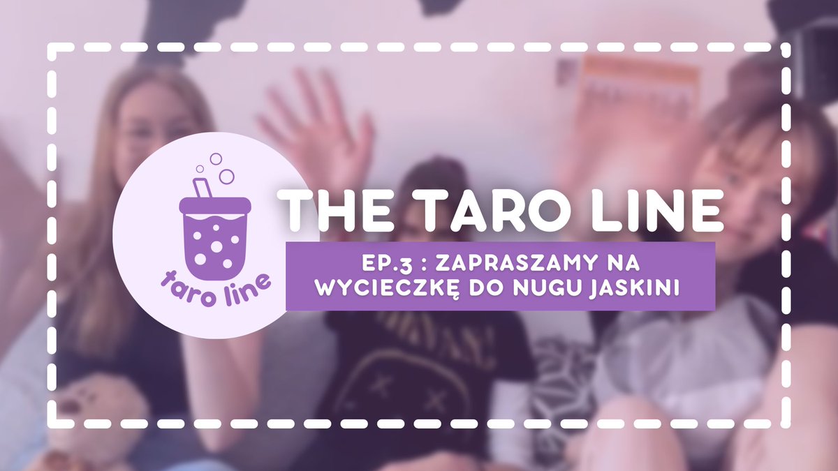 taropodcast's tweet photo. [🧋] TARO LINE PODCAST

EP.3 : Zapraszamy na wycieczkę do Nugu Jaskini

- PREMIERA -
10.06.2023, 8 PM (CET)
YOUTUBE &amp; SPOTIFY

#TAROLINE #TAROLINE_EP3 https://t.co/2mvfgvgM4W