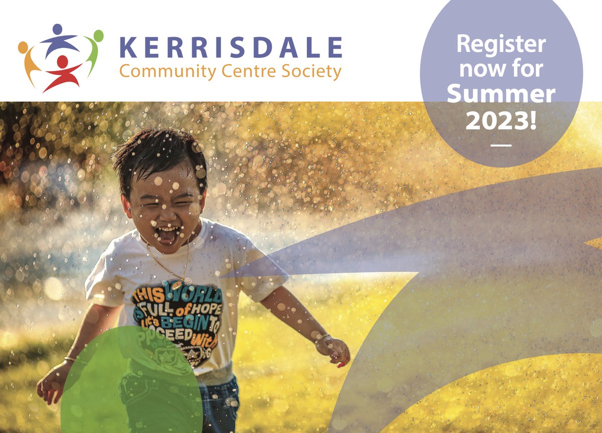 Summer registration is NOW open! 🌞 Get ready for the season by signing up for our new and returning summer programs, from Fun with iPhones &amp; iPads to West River Karate. Here's how to register: kerrisdalecc.com/summer-2023-br…