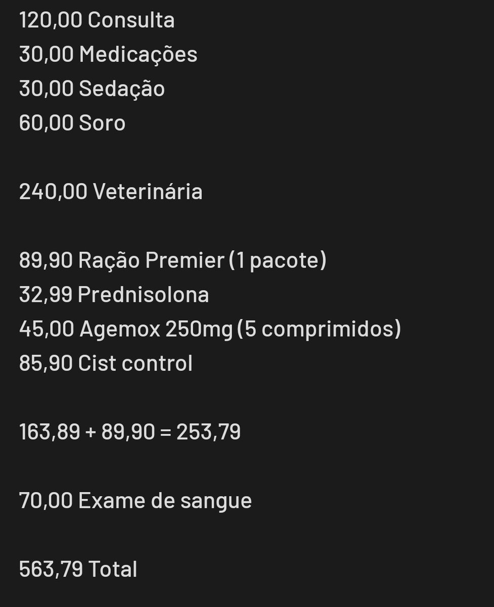 O tom desobstruiu mas apresenta suspeita de lesão renal. Ira precisar ficar internado tomando soro pois está desidratado e fazer exame de sangue para prosseguir o tratamento. O exame é 70R$ + 30R$ do soro. Eu não tenho condições alguma de arcar com tudo+