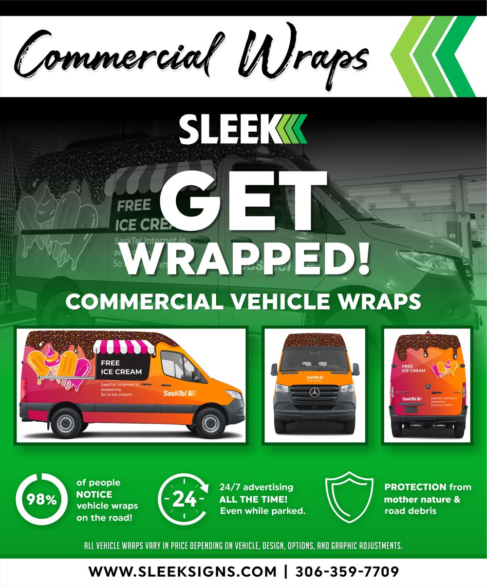 sleeksigns's tweet image. Forget the paint🎨! Showcase your brand with style and make a lasting impression on the road.  🚛
#commercialvehiclewraps #truckwraps #vehiclewrap #customvehiclewraps #fleet #design #branding #advertising #3mgraphicproviderplatinum #WePrintBig #yqr #yyc #sleeksigns