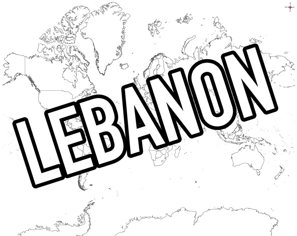 LebanonGov's tweet photo. World map if it was correct: https://t.co/jpuDjfOo5z