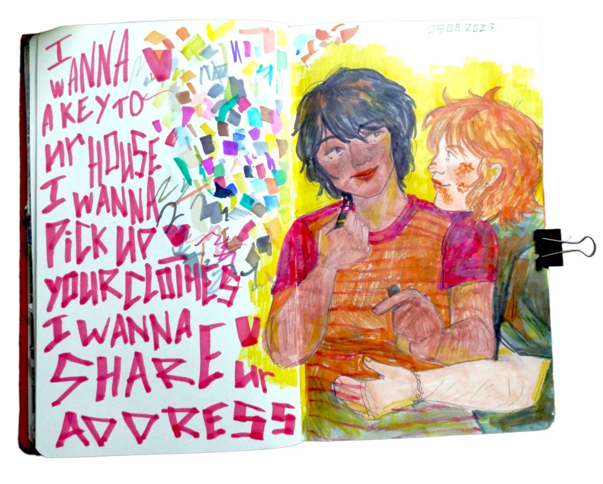 they had aggressive snuggles