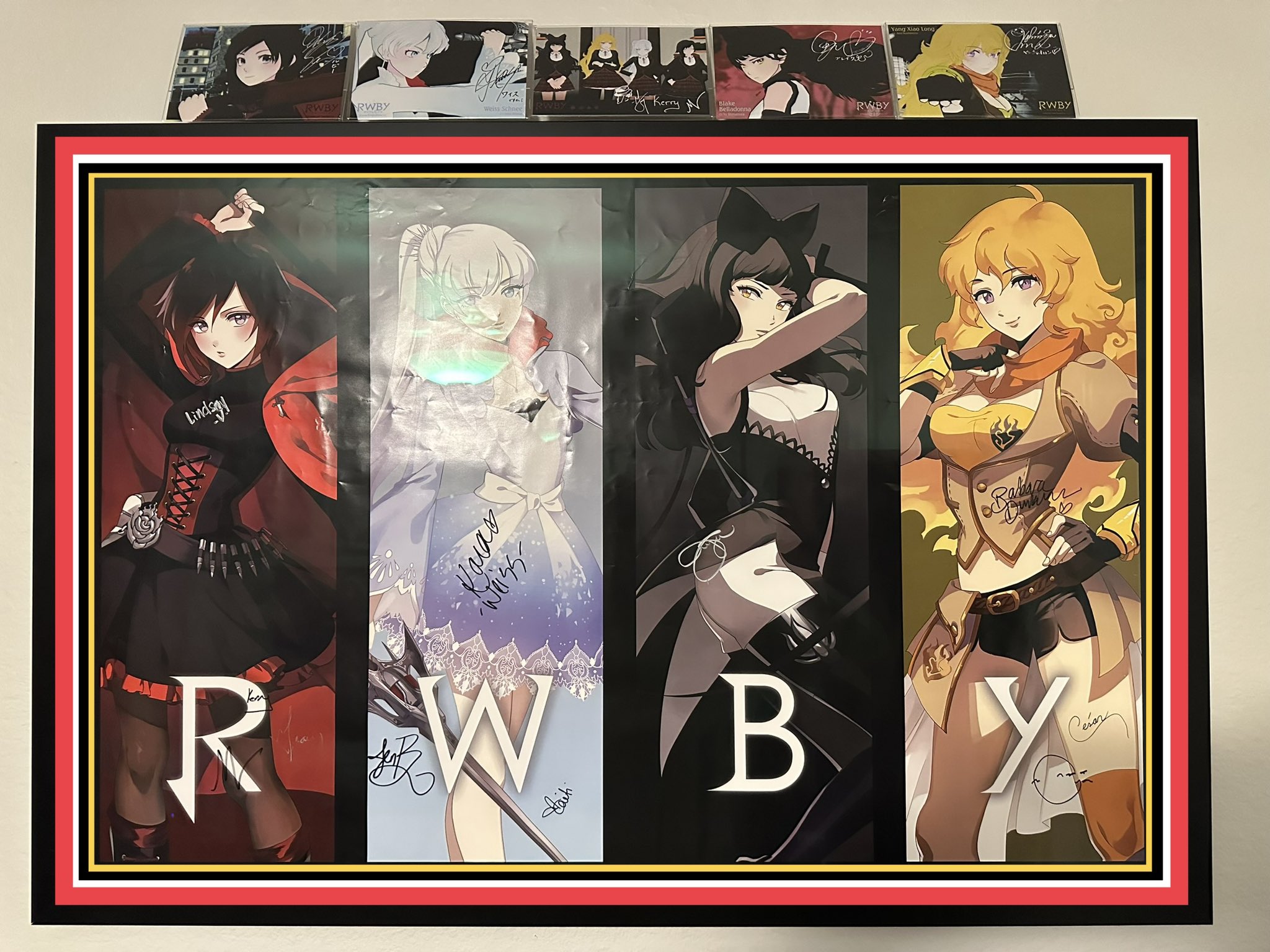 A3クリアポスター RWBY RWBY クリアポスター A3 4枚セット - メルカリ