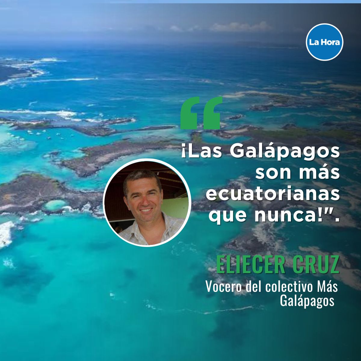 ¡Pilas, no creas todo lo que ves en redes! Eliecer Cruz, del colectivo @Mas_Galapagos, niega que se hayan privatizado las islas. Lo que se generó fue “un mecanismo de financiamiento para conservación”. 👉 bit.ly/3CmqUuD