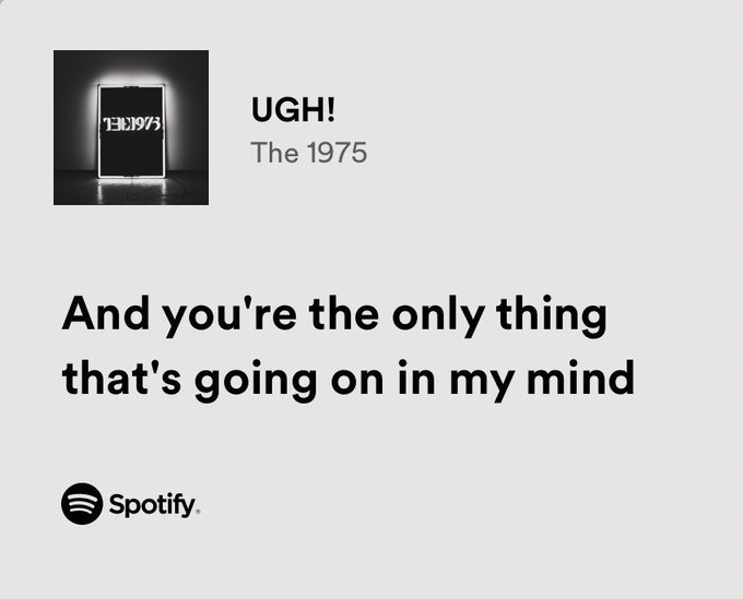 the 1975 / ugh