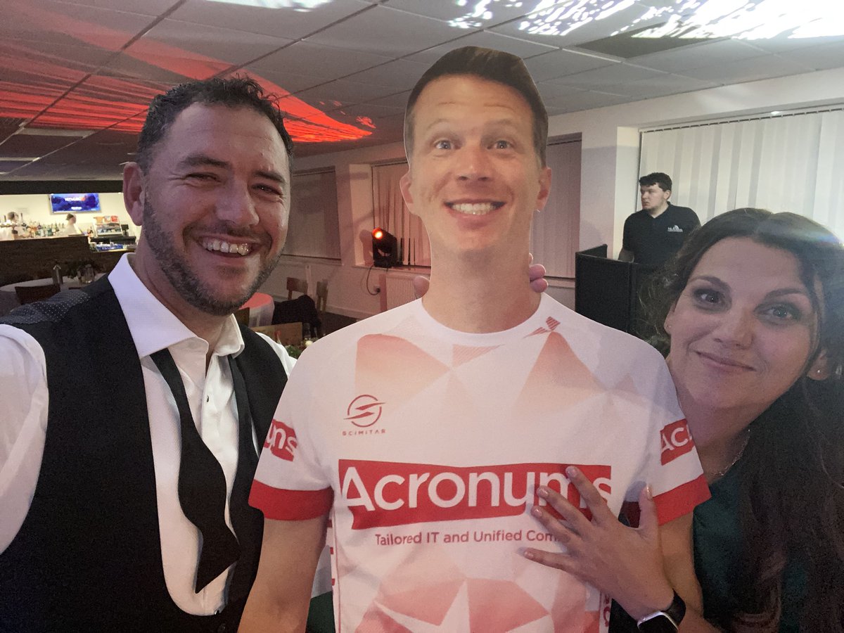 What a great night celebrating 20 years for Acronyms.  Good luck Dave with your Ultra Marathon
#Acronyms20years