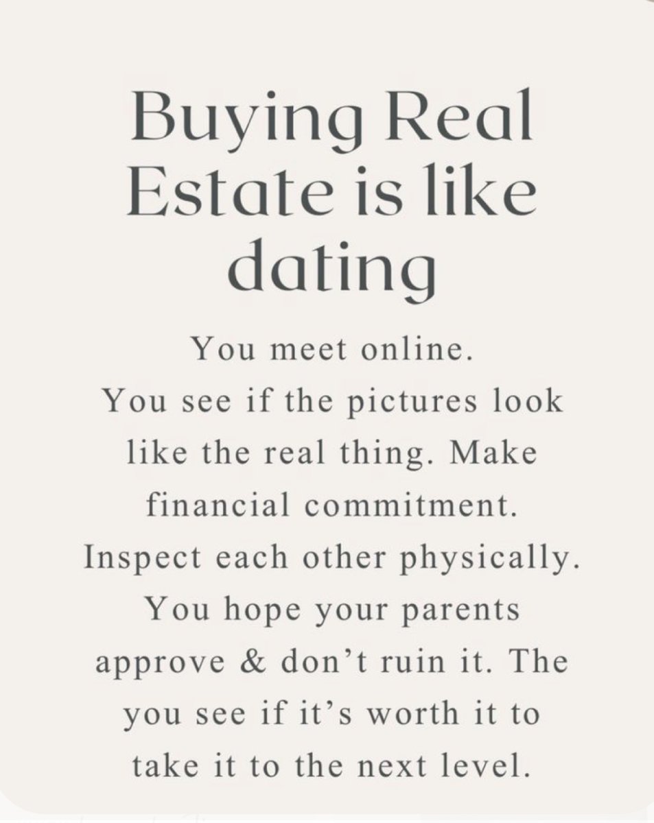REAL ESTATE vs DATING😂

#buying, #selling, #dating, #newhome, #kw, #kgre, #bestofzillow, #premieragent, #toprealestateteam, #whoyouworkwithmatters