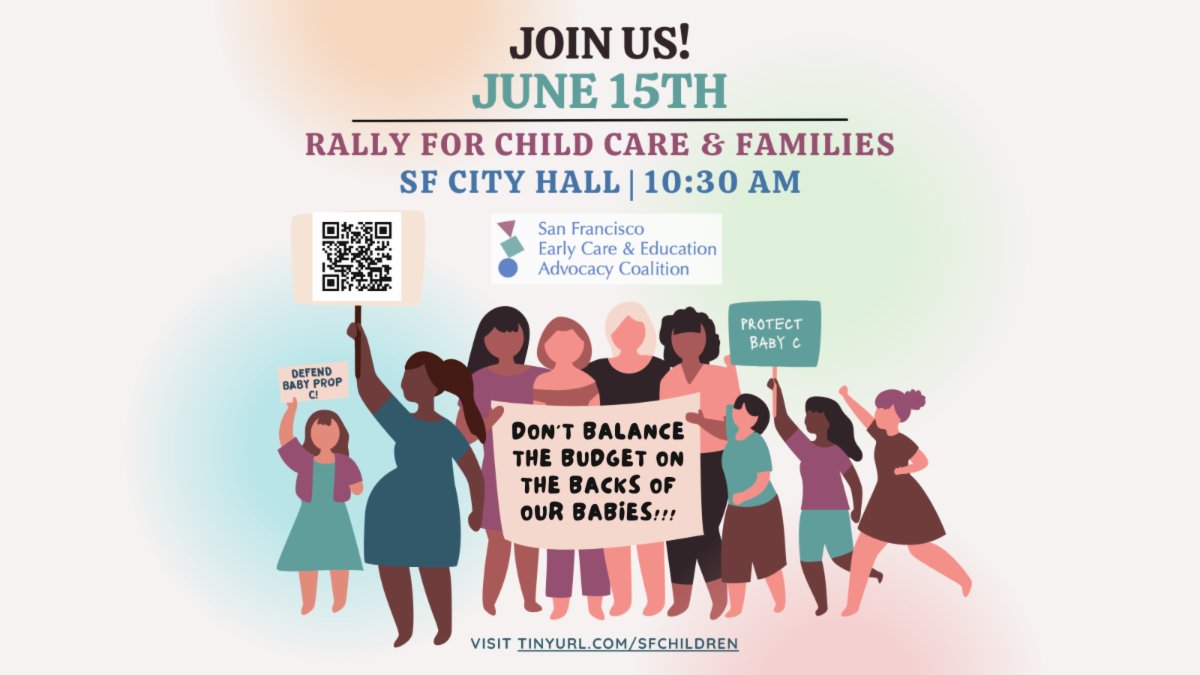 On Tuesday, we had nearly 300 ECE advocates give their testimonies demanding that our city budget #DefendPropC! We need to keep the pressure on to get a majority of the BOS to vote NO on BOTH proposals! JOIN THE RALLY w/ @myrnamelgarsf: tinyurl.com/sfbabiesmatter