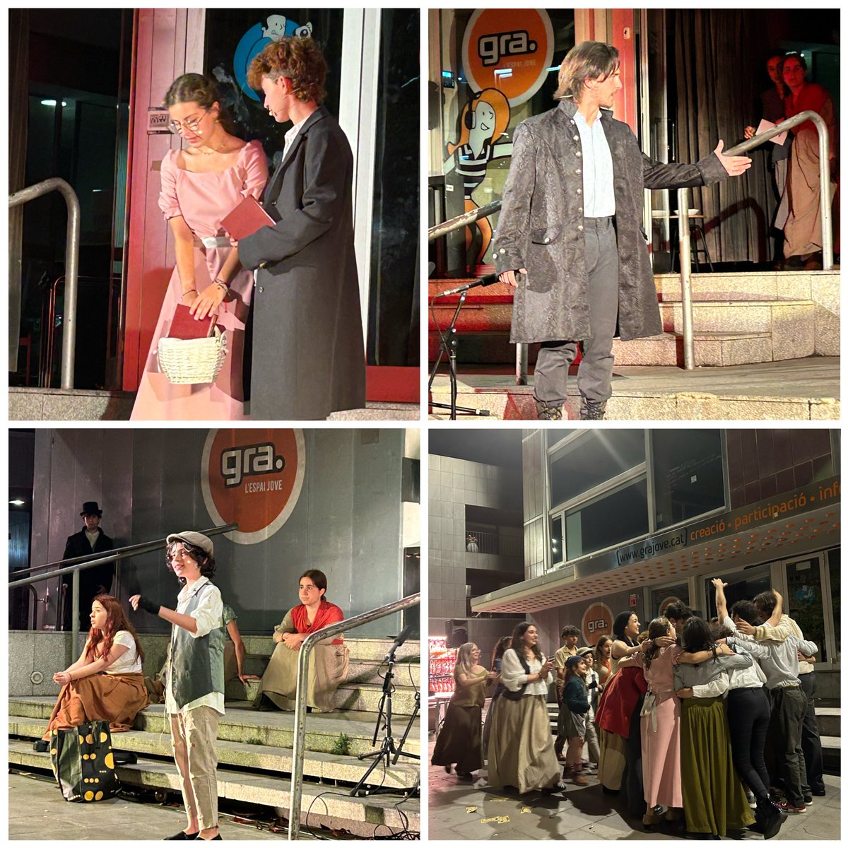Avui hem vist el 1r acte d #ElsMiserables a Granollers 

Els pròxims dies 30/6 i 1/7 gran estrena #Teatre Can Gomà d #Mollet 

No es perdin l'oportunitat d gaudir-ho és un excel·lent espectacle‼️
Moltíssimes Felicitats artistes!!  <a href="/elferranet/">@elferranet</a>  <a href="/latramolla/">La Tramolla</a> <a href="/afa_aiguaviva/">AFA INS Aiguaviva</a>