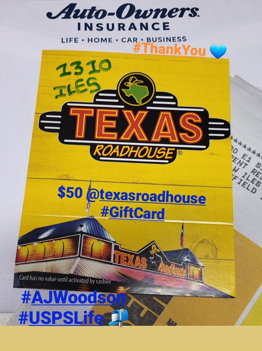 AJWoodson's tweet photo. 6/9/23
#KindAndGenerous
I #Love My #Customers
๐โค๏ธ๐
@texasroadhouse
#USPSLife ๐ฌ
#AJWoodson
#SpringfieldIL
#JeromeIL https://t.co/T3Supvu7Up
