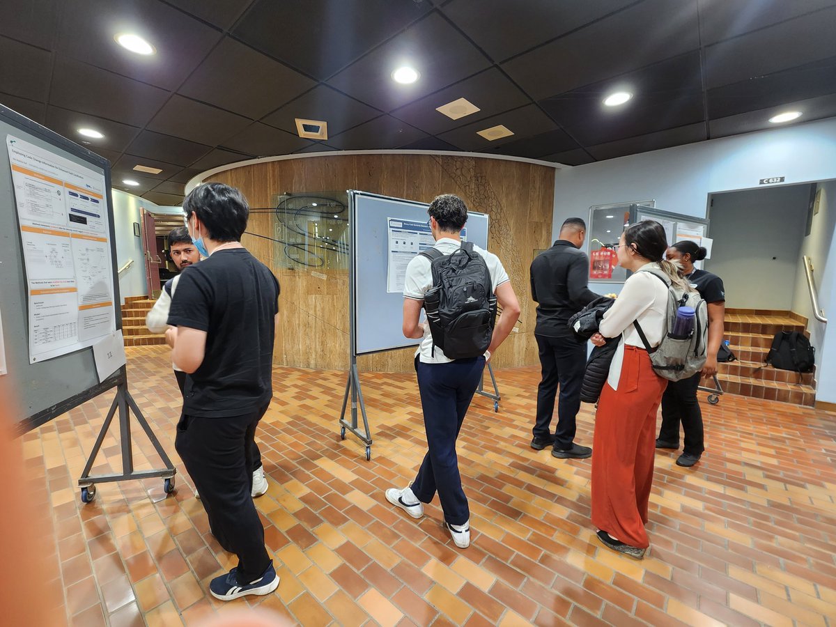 SEMLA_sym's tweet photo. Reception 🥂🎶 and #poster_session 📊 mark the end of day one in #SEMLA2023 ! Thank you everyone for participating and see you all tomorrow for day two with many more interesting talks and exciting discussions!
(Don't forget to vote for your favorite poster in Gallery Rolland!) https://t.co/UpL4hJ5iJ1