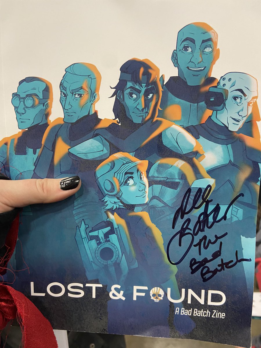 Had the absolute honor of meeting <a href="/deebradleybaker/">Dee Bradley Baker</a> with a few of us from the <a href="/badbatchzine/">Lost & Found: A Bad Batch Zine | SHIPPING!</a> !!! 🤩