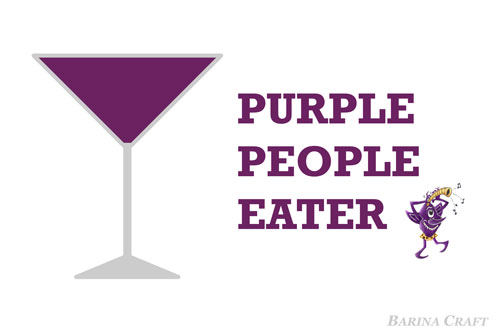 Purple People Eater song by Sheb Wooley was #1 on Billboard pop charts today in 1958 .. buff.ly/3ChDV9b  #PurplePeopleEater #purple #people #eater #song #brandy #drink