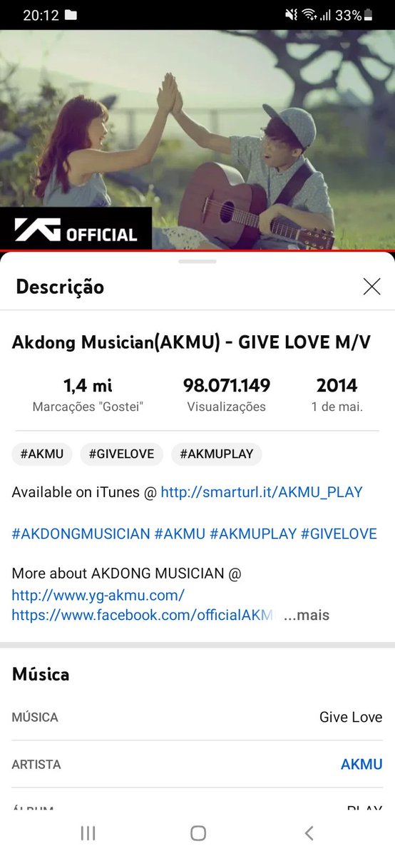 #AKMU @official_akmu #GIVELOVE #GIVELOVETo100M #KPOP

Youtube: youtu.be/x2XX3cNW4K0