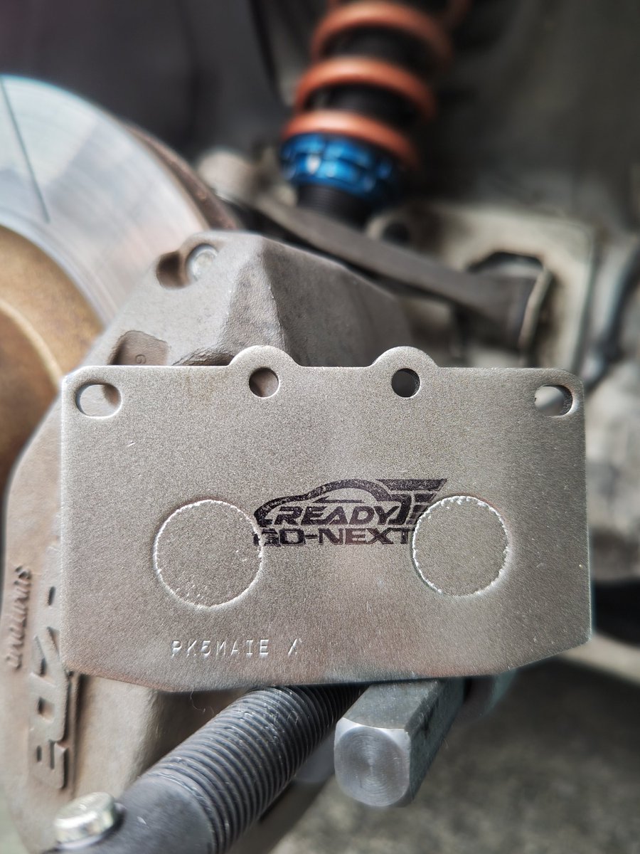 drive_re's tweet photo. ブレーキパッド交換🔧
#ReadyGoNext https://t.co/Ix2IdrNHdB