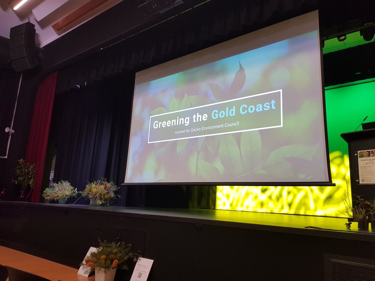 We're tallimg about why we need #urbangreening and how we can make it happen at the Greening the Gold Coast Forum organized by <a href="/GeckoGoldCoast/">Gecko Gold Coast</a> today. 
#greeninfrastructure #climateadaptation #GoldCoast