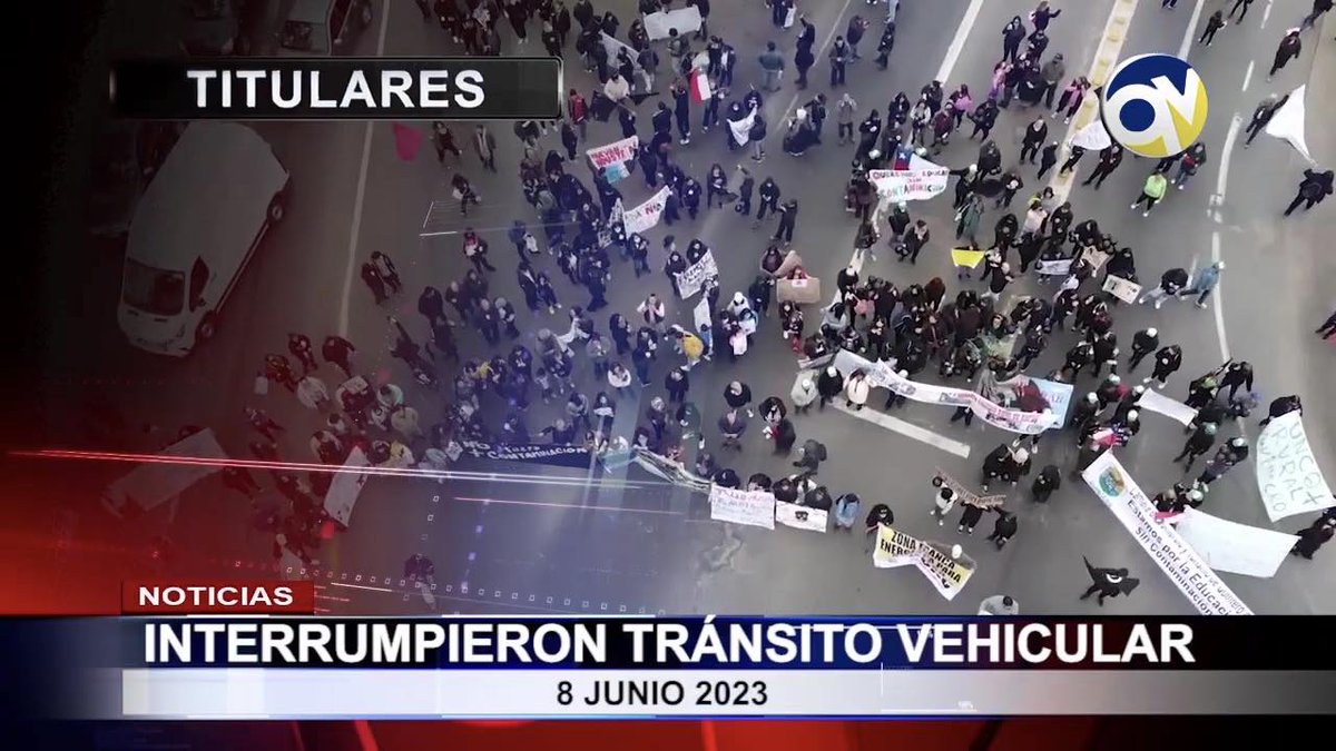 Interrumpieron tránsito vehicular dlvr.it/SqRbwJ