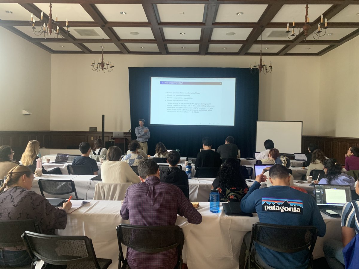 BPC_UCBerkeley's tweet photo. And that's a wrap on our 9th Annual Workshop in Formal Demography. We appreciate our excellent organizers, instructors, speakers, and our terrific participants who engaged over the past 5 days. By all accounts a fantastic week! #BWFD @jrgoldstein1 @therealrchung @dennisfeehan https://t.co/IWQ6D8wF8j