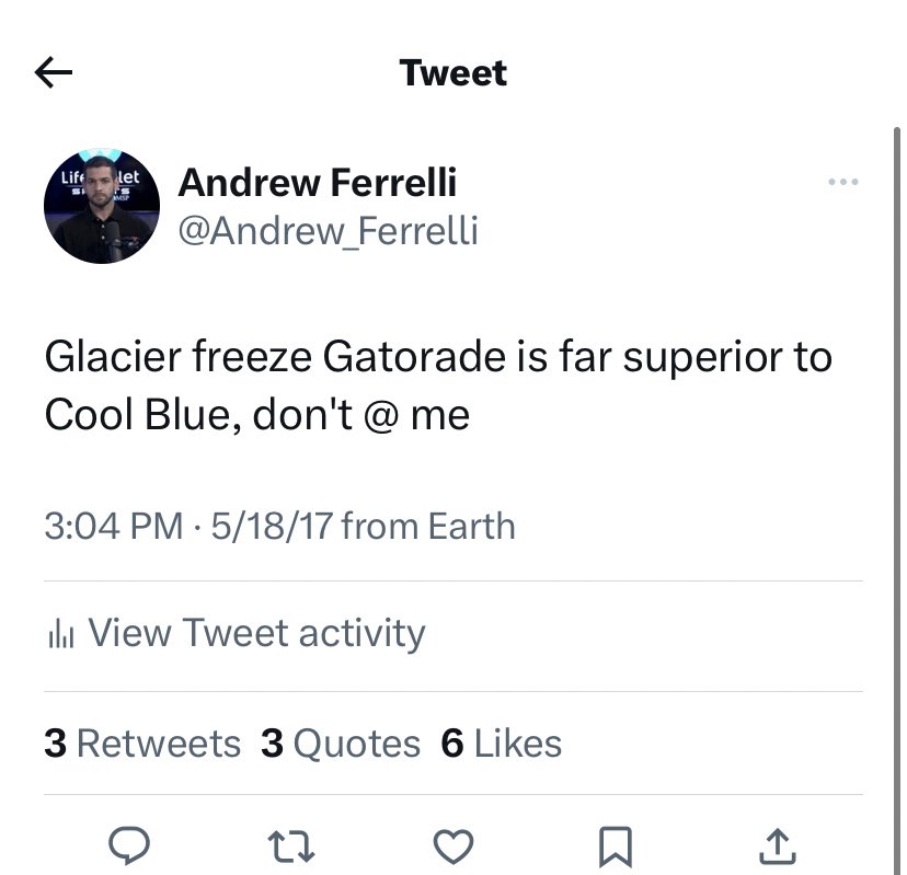 Andrew Ferrelli tweet media