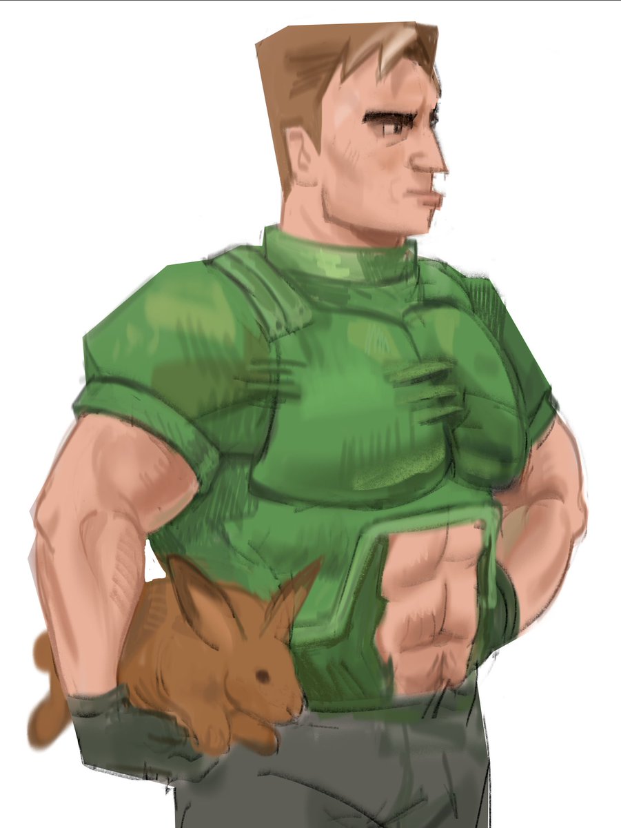 exp6sed's tweet image. doomguy