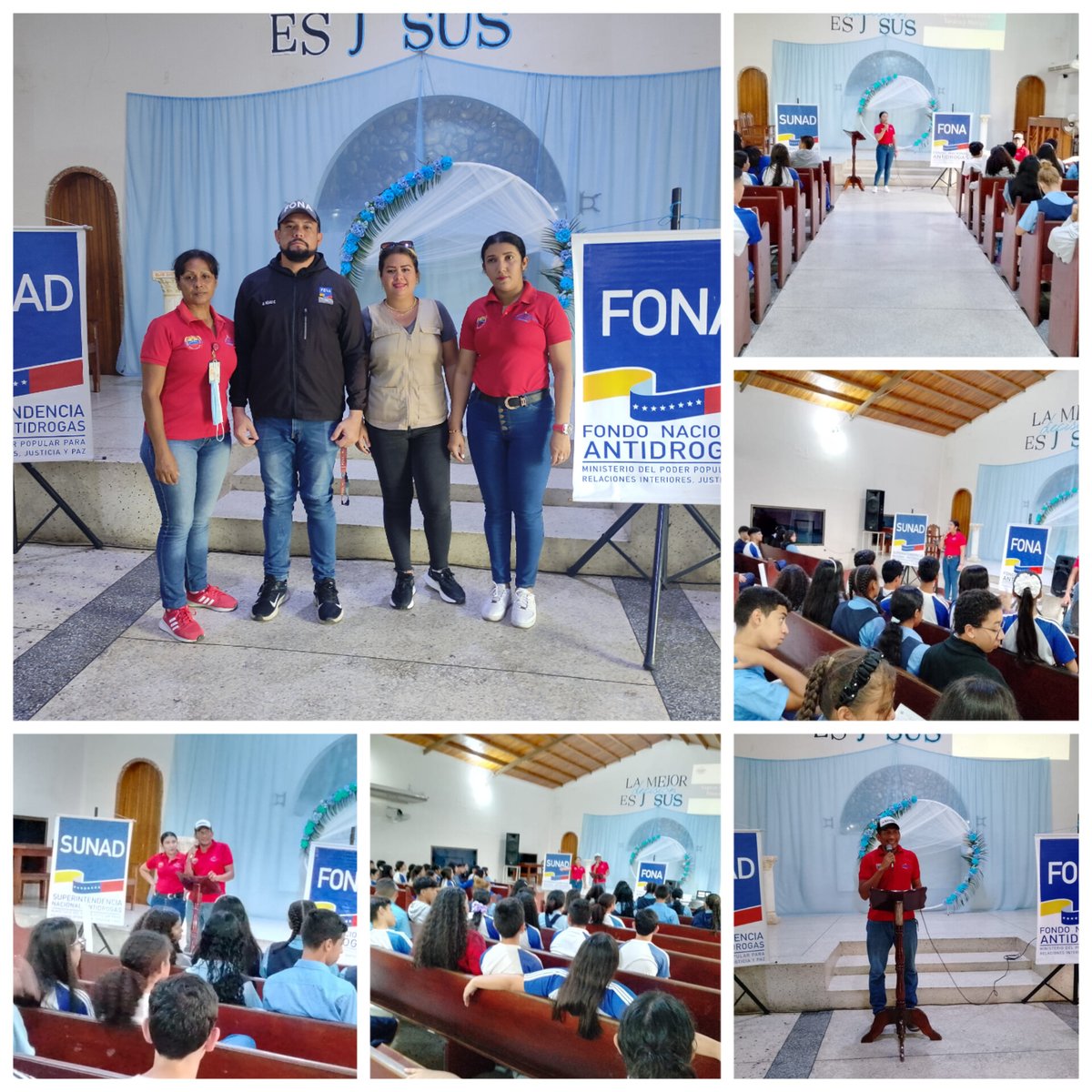 Desde la U.E CLIMACO GIRON, Municipio Barinas, la SUNAD, impartió Conversatorio a los estudiantes de 3er  y 4to año sobre el cigarrillo electrónico, consecuencias que genera a la salud hacer uso del mismo. Somos Prevención