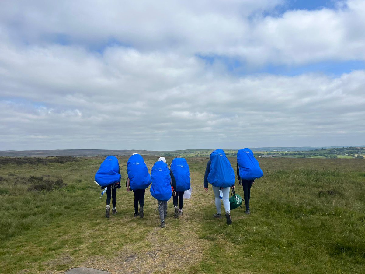TitusSaltSport's tweet photo. Amazing effort from our first group of year 9’s completing their bronze @DofE expedition. Super teamwork to get each other to the end in the heat! 🥵 https://t.co/x8YGFSCILN