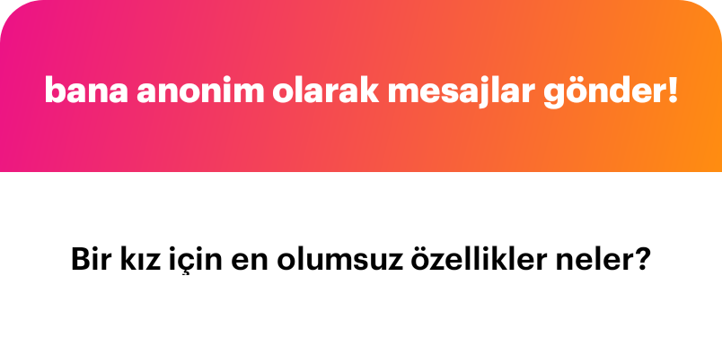 Çok açık giyinmesi, cluba gitmesi, çok erkek arkadaşı olması, önüne gelene numarasını vermesi. Saysam daha devam eder. Şahsen böyle biriyle birlikte olmak istemem