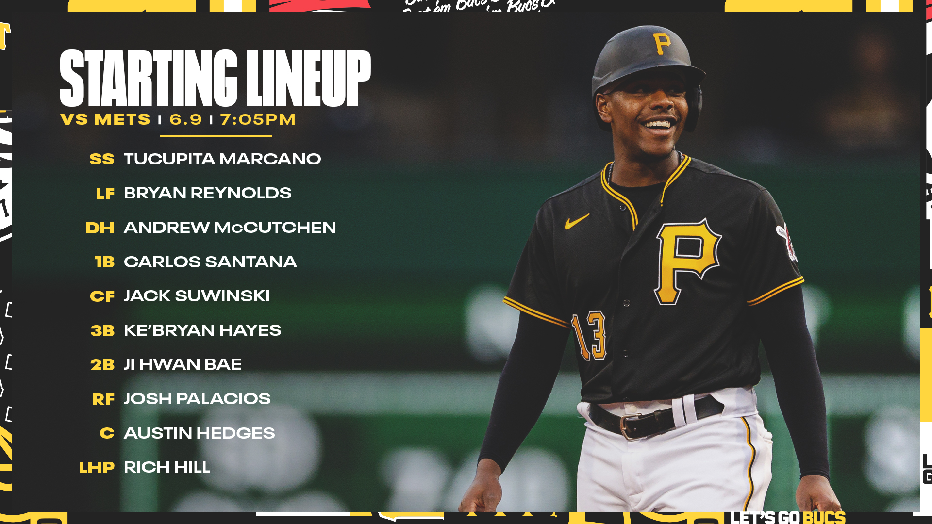 Pittsburgh Pirates on X: Game 1 vs the Mets. 📺 AT&T SportsNet 📻 93.7  The Fan