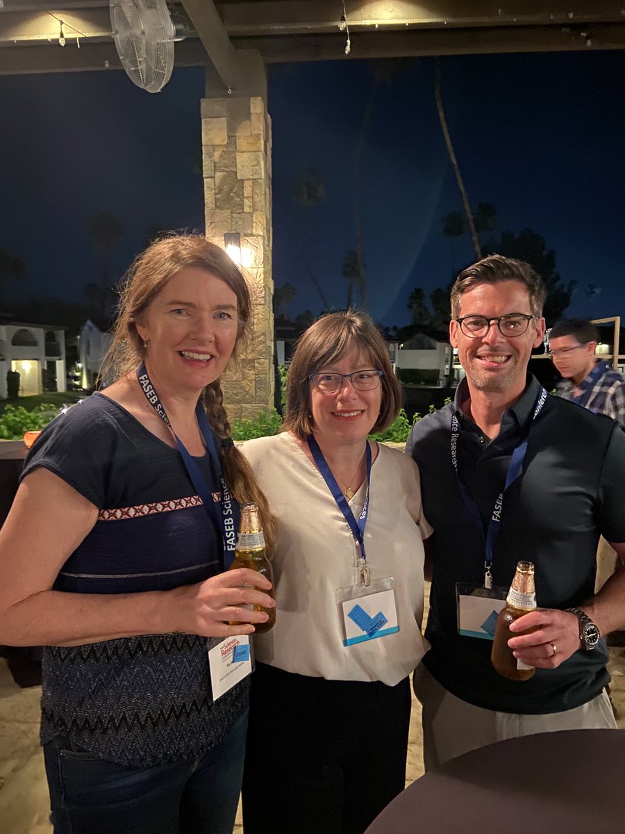 GlazerChemLab's tweet photo. Heading home after a wonderful time at #OPCSRC. I had so much fun with these fellow metal-minded people! Though the Inorganic Probes group at the meet was small, we are mighty! 💪@Steve_JButler and Tia Keyes. https://t.co/E75HbyxFhN
