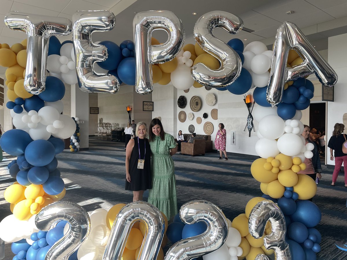 Loved attending <a href="/TEPSAtalk/">TEPSA</a> with <a href="/CEjhawkins/">Jana Hawkins</a>! Lots of great learning, connecting, and we even squeezed in a a workout! What a servant leader - she even accompanied me to H‑E‑B for more “biscuits” for attendees of my session and was the clicker for my presentation. 🤩#WeLeadTx