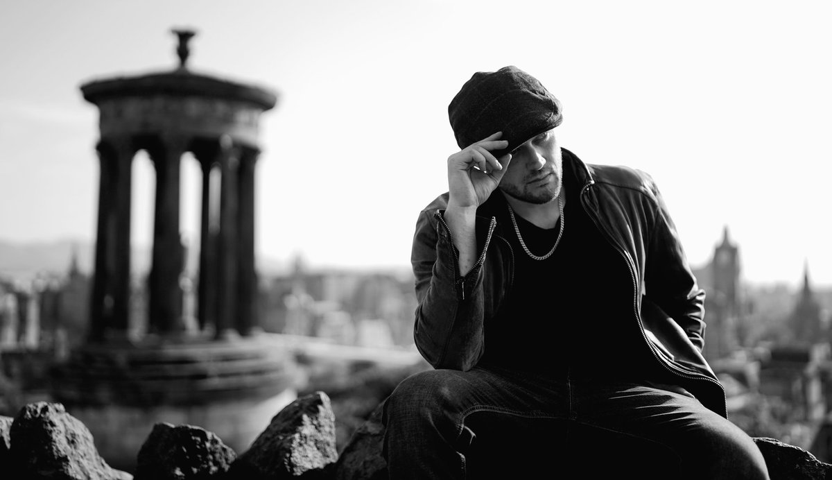 Mit neuem Cap am #CaltonHill in #Edinburgh