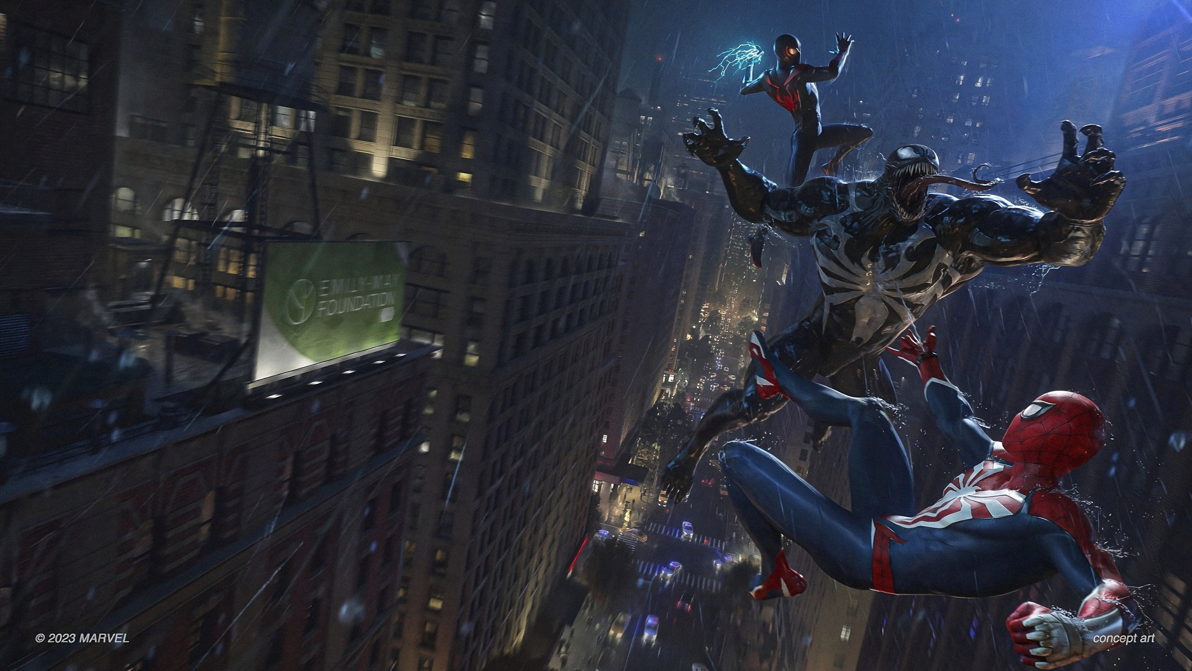 4K Spider-Man Shots on X: 4K Official Concept Art of Marvel's Spider-Man 2  (2023)  / X