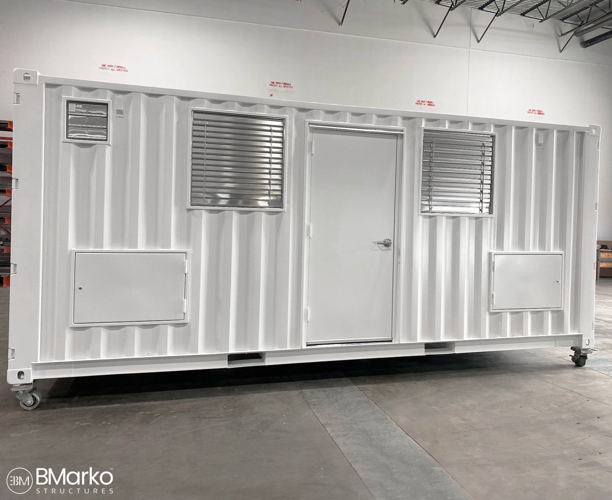 BMStructures's tweet photo. We are thrilled to show off this 20' Generator Enclosure Container! ⚡📦

Key Features:
1️⃣ Unparalleled Durability
2️⃣ Customizable Design
3️⃣ Quick Deployment and Low Maintenance

Contact us today to discover how our expertise can enhance your power solution projects! #BMarkoBuilt https://t.co/Rw49RAyGmk
