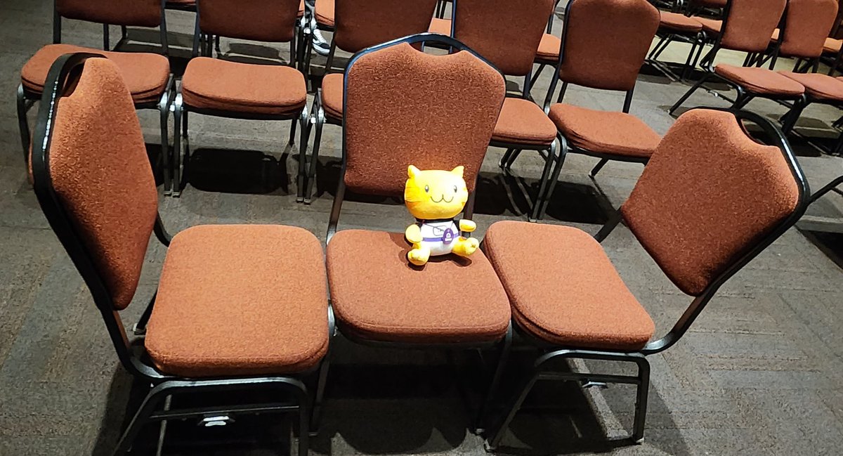 #dcsf23 don't forget to visit the cat shrine for good luck! 
🐈