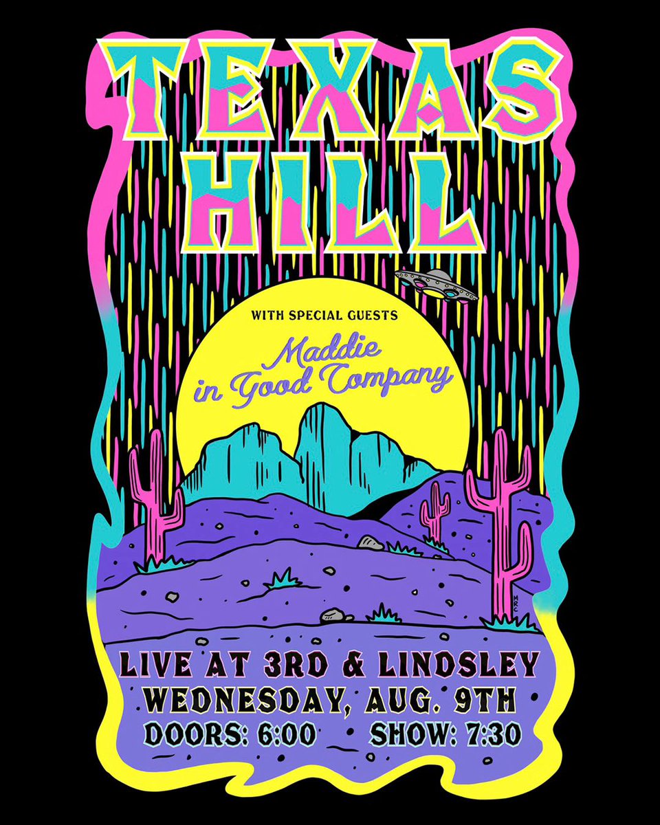 texashill's tweet photo. JUST ANNOUNCED – Aug. 9 at @3rdandLindsley! Tickets on sale now: https://t.co/ABavoB3oPf https://t.co/6GWcwWpN3d