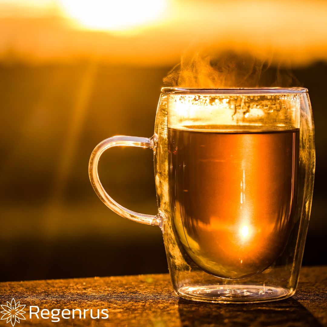 regenrus's tweet photo. Did you know that Americans consumed 89 billion servings of tea in 2021? Here at Regenrus  we love our loose leaf organic teas! Tea is considered the drink of relaxation, which is why family and friends often use it as a way to unwind after a long day.
#Regenrus  #organictea https://t.co/4DkFXoys3n