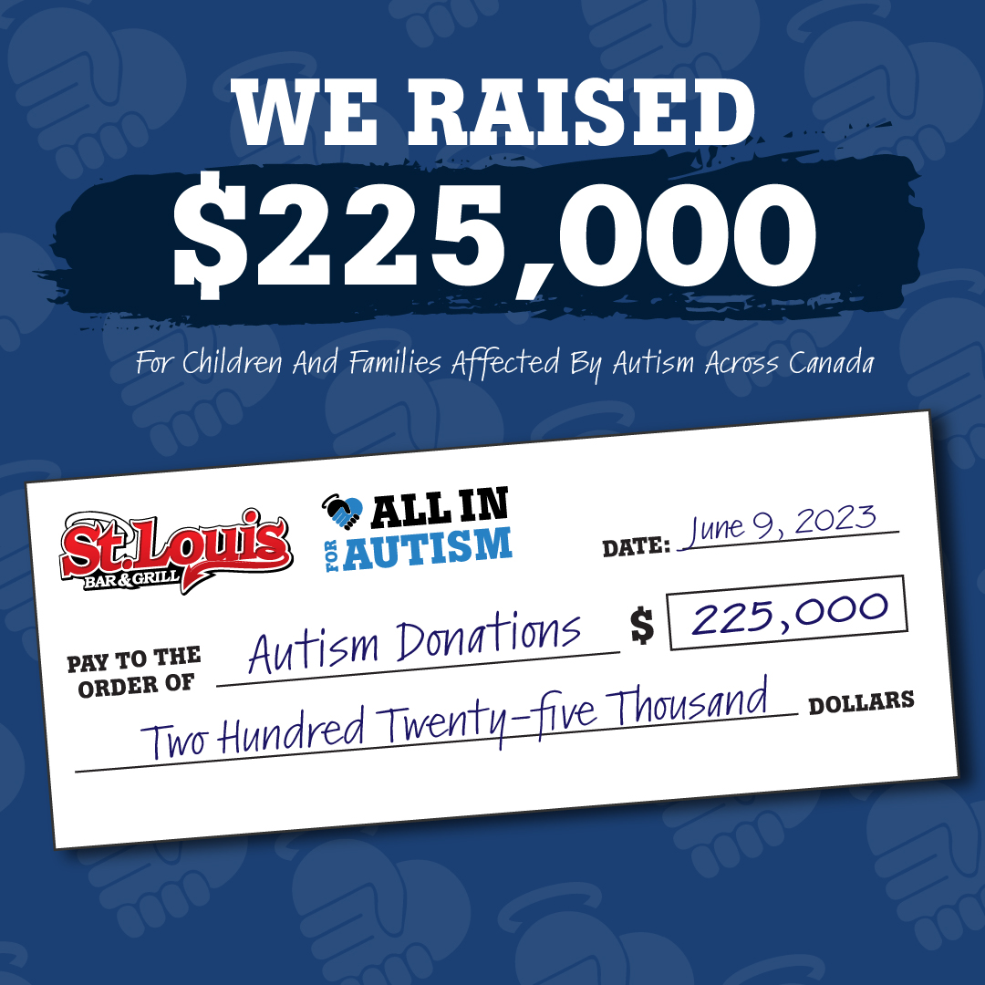 stlouiswings's tweet photo. A big cheque with a bigger impact.
We are delighted to donate over $225,000 to autism support networks across Canada from our 2022 fundraising efforts! We're grateful for the impact you've helped us make this year.
#AllInForAutism https://t.co/bTlePiGXOJ