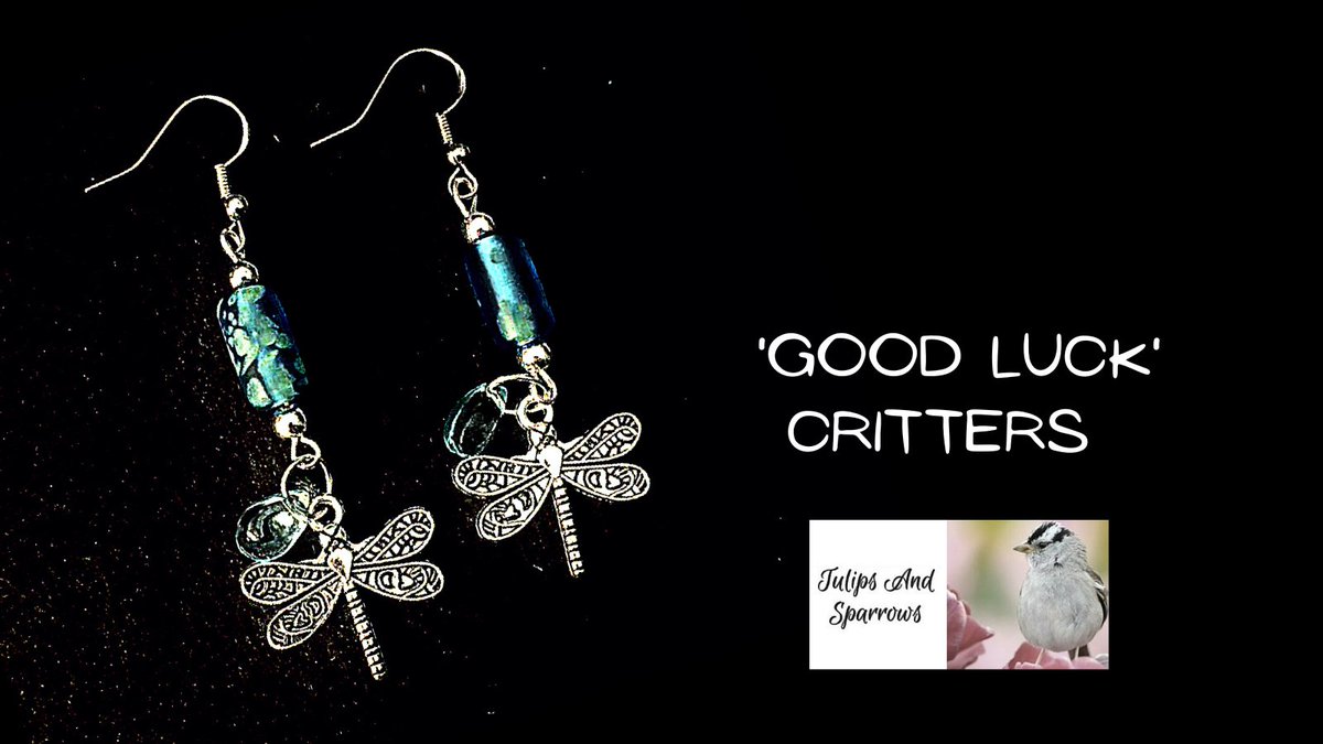 #dragonflyjewelry #dragonflyearrings #silverjewelry #silverearrings #beachjewelry #teardropearrings #goodluckjewelry #goodluckearrings #summerearrings #charmearrings #charmjewelry tulipsandsparrows.etsy.com