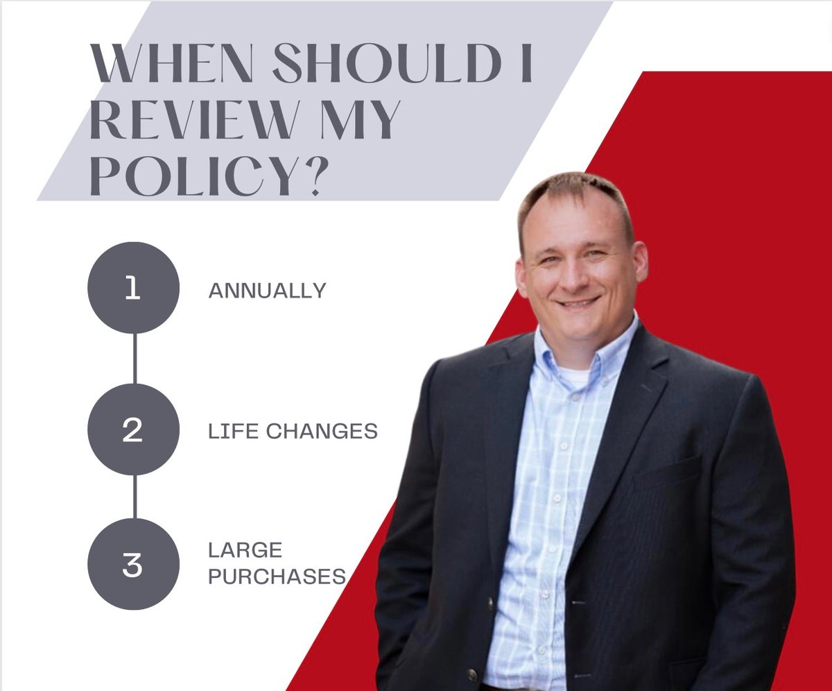 robedwardssrsf's tweet image. Reviewing your insurance policies is key to ensuring that you and your family are protected in the case of an emergency.

So now we want to ask you:

When was the last time you had a look at your policy?