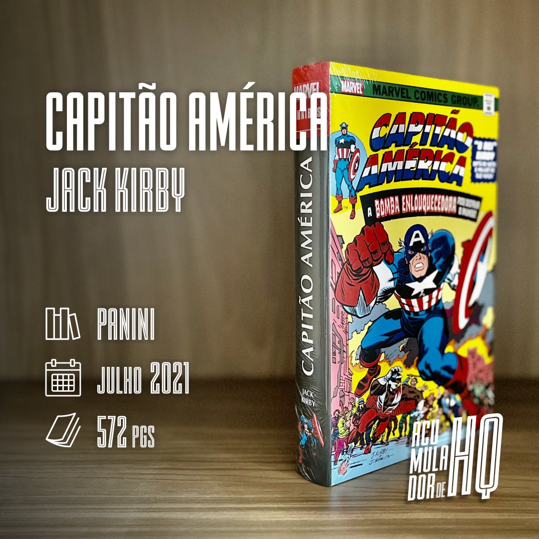 AcumuladorDeHQ's tweet photo. Olha um tijolinho Marvel por aí. E é nada mais nada menos que Capitão América pelas mãos do Rei Jack Kirby.
#capitaoamerica #capamerica #steverogers #captainamerica #marvel #quadrinhos #hq #colecionador #acumuladordehq #seguimosacumulando https://t.co/uQIXZWFBtH