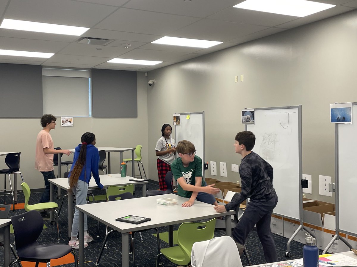 CPS_math's tweet image. Look at these middle schoolers doing math at our first ever Summer Math Academy!