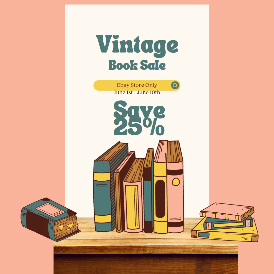 🔎 Explore a treasure trove of timeless classics, rare editions, and literary gems that will transport you to different eras. 🌟 #VintageBookSale #LiteraryGems #EbayStore #LimitedTimeOffer #TreasureHunt