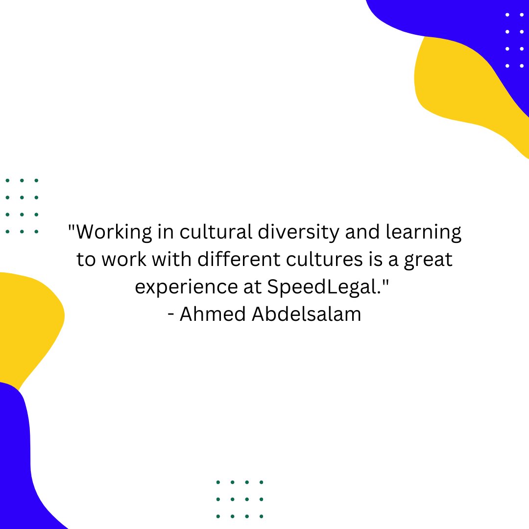 speedlegalinc's tweet photo. Meet Ahmed, an exceptional #MachineLearning Ops Engineer at #SpeedLegal. Join us in celebrating Ahmed for fostering a diverse workplace!
#EmployeeSpotlight #LegalOps #ContractManagement #LegalInnovation #LegalTech #DiversityandInclusion #GenerativeAI #ChatGPT #GPT4 https://t.co/8N2kDSmeUJ