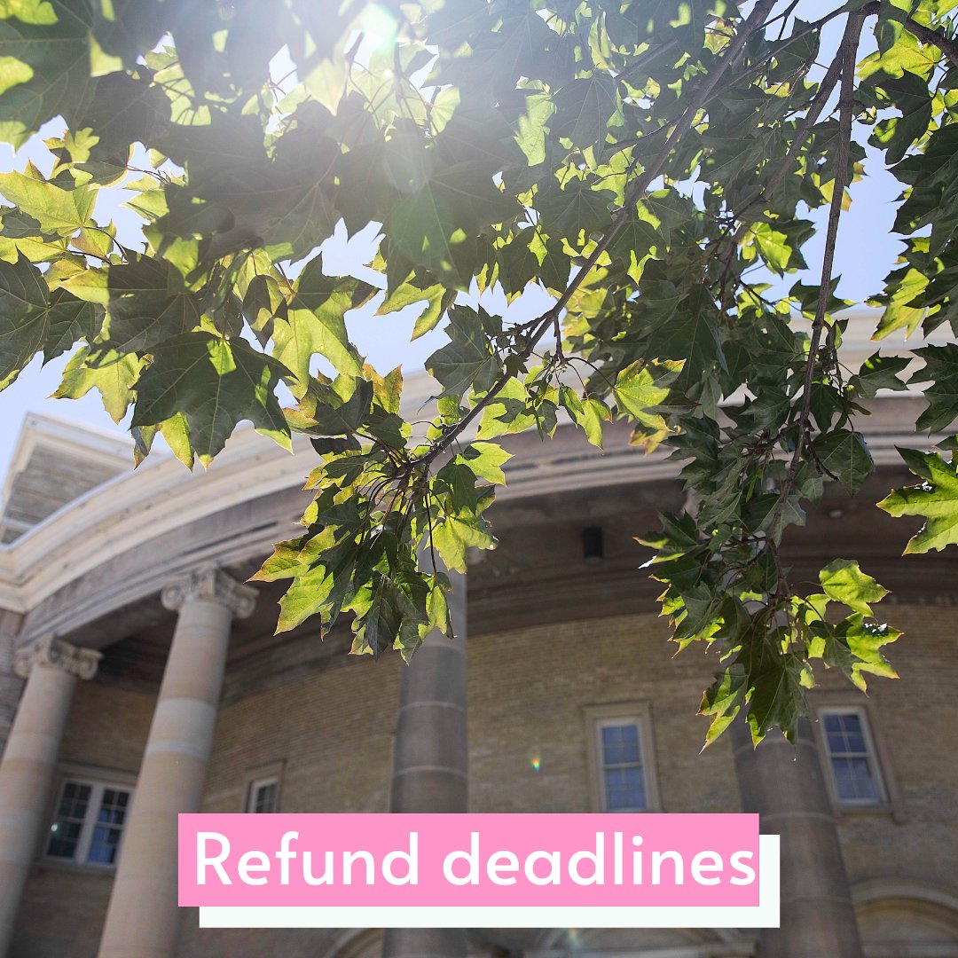 Wondering about refund deadlines? Find the Summer Refund Schedule here: linktr.ee/woodsworthregi… Need academic advising? Reach out to us: wdw.utoronto.ca/advising-suppo… Happy Friday, Woodsworth!☺️🌺 #UofT #Woodsworth #Registrar #ArtSci #Summer #Refund #Deadline #Academic #Advising
