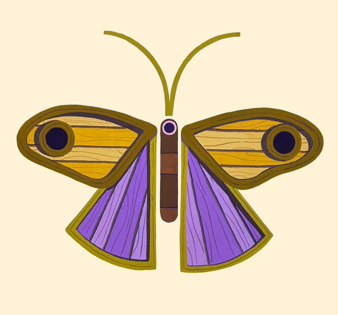 Forever painting butterfly's 