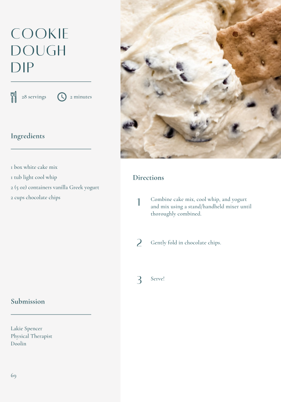 Craving something sweet? Try out this recipe from our NKC Schools Cookbook!